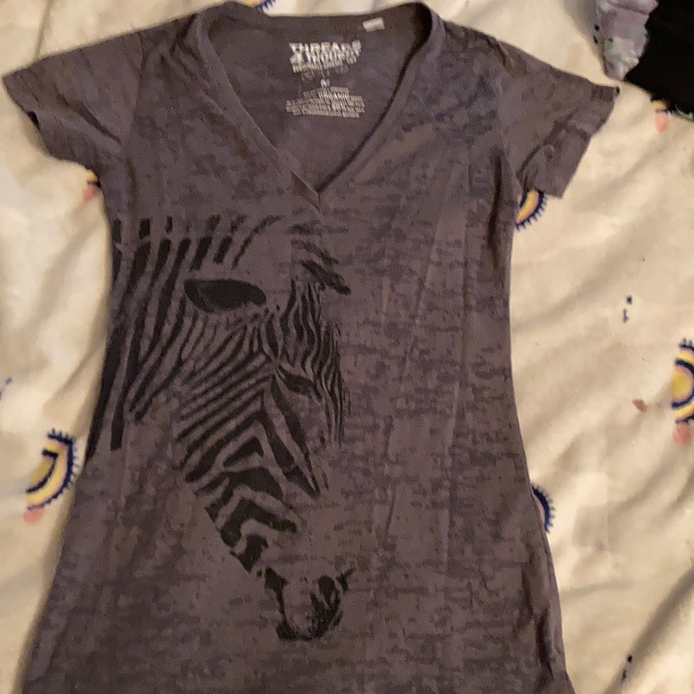 Cute little zebra shirt